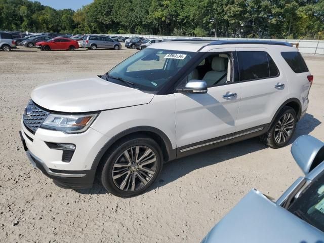 2018 Ford Explorer Platinum