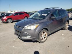 Salvage cars for sale at Grand Prairie, TX auction: 2013 Ford Escape SE