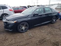 Salvage cars for sale at auction: 2021 Honda Accord Touring Hybrid