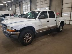 Dodge Dakota Quad slt Vehiculos salvage en venta: 2002 Dodge Dakota Quad SLT