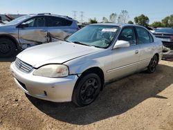 Honda salvage cars for sale: 1999 Honda Civic EX