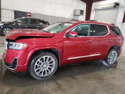 Salvage cars for sale at Avon, MN auction: 2021 GMC Acadia Denali