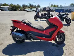 Salvage motorcycles for sale at Martinez, CA auction: 2016 Honda NSS300