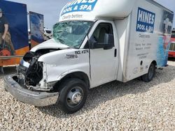 Salvage trucks for sale at Taylor, TX auction: 2016 Chevrolet Express G3500