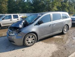 Honda salvage cars for sale: 2012 Honda Odyssey EXL