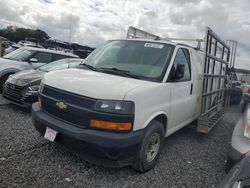 Chevrolet salvage cars for sale: 2018 Chevrolet Express G2500