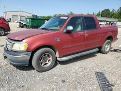 Ford salvage cars for sale: 2001 Ford F150 Supercrew