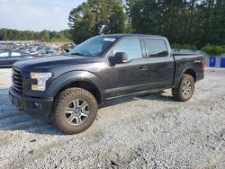 Salvage cars for sale at Fairburn, GA auction: 2015 Ford F150 Supercrew