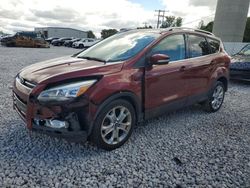 Salvage cars for sale at Wayland, MI auction: 2014 Ford Escape Titanium