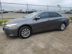 Toyota Vehiculos salvage en venta: 2015 Toyota Camry LE