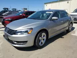 Salvage cars for sale at Haslet, TX auction: 2013 Volkswagen Passat SE