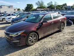 Salvage cars for sale at Opa Locka, FL auction: 2019 KIA Optima LX