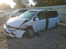 Salvage cars for sale at Midway, FL auction: 2002 Honda Odyssey EXL