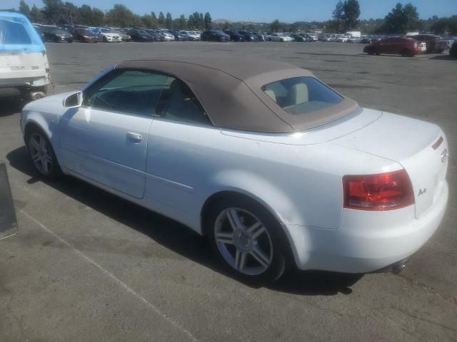 2008 Audi A4 2.0T Cabriolet