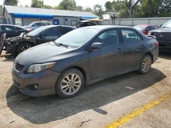 Salvage cars for sale at Wichita, KS auction: 2010 Toyota Corolla Base