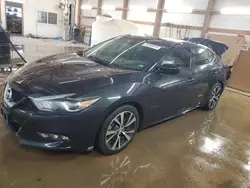 Salvage cars for sale at Pekin, IL auction: 2017 Nissan Maxima 3.5S