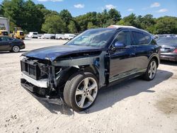 Salvage cars for sale at Mendon, MA auction: 2021 Genesis GV80 Base