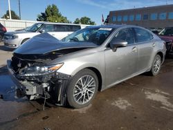 Vehiculos salvage en venta de Copart Littleton, CO: 2016 Lexus ES 350