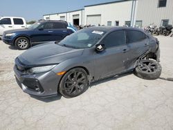 Salvage cars for sale at auction: 2017 Honda Civic Sport Touring