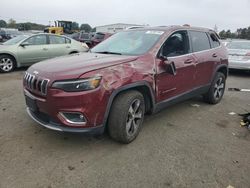 Jeep salvage cars for sale: 2019 Jeep Cherokee Limited