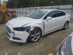 Salvage cars for sale at Seaford, DE auction: 2016 Ford Fusion SE