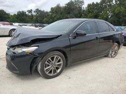 Salvage cars for sale at Ocala, FL auction: 2016 Toyota Camry LE