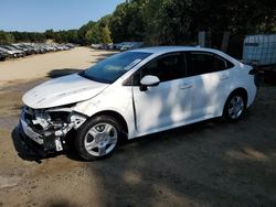 Salvage cars for sale at North Billerica, MA auction: 2022 Toyota Corolla LE