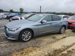 Salvage cars for sale at Lebanon, TN auction: 2015 Infiniti Q50 Base