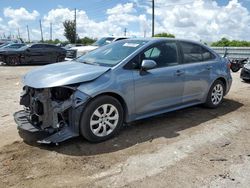 Toyota salvage cars for sale: 2020 Toyota Corolla LE