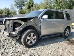 Honda salvage cars for sale: 2010 Honda Pilot EX