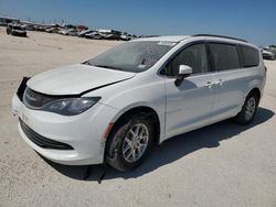 Salvage cars for sale at San Antonio, TX auction: 2020 Chrysler Voyager LXI