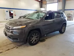 Jeep salvage cars for sale: 2014 Jeep Cherokee Latitude