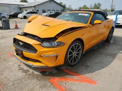 Salvage cars for sale at Pekin, IL auction: 2019 Ford Mustang