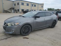 Salvage cars for sale at Wilmer, TX auction: 2017 Nissan Maxima 3.5S