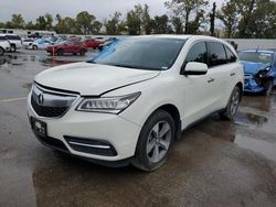 Vehiculos salvage en venta de Copart Bridgeton, MO: 2015 Acura MDX