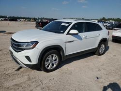 Salvage cars for sale at Houston, TX auction: 2021 Volkswagen Atlas Cross Sport S