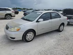 Salvage cars for sale at Arcadia, FL auction: 2003 Toyota Corolla CE