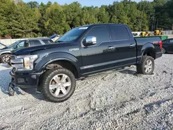 Salvage cars for sale at Gainesville, GA auction: 2018 Ford F150 Supercrew