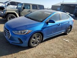 Salvage cars for sale at Brighton, CO auction: 2018 Hyundai Elantra SEL