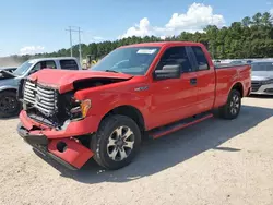 Salvage cars for sale at Greenwell Springs, LA auction: 2012 Ford F150 Super Cab