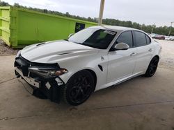 Salvage cars for sale at Hueytown, AL auction: 2017 Alfa Romeo Giulia Quadrifoglio