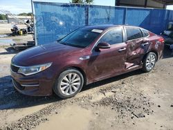 Salvage cars for sale at Riverview, FL auction: 2017 KIA Optima LX