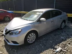 Salvage cars for sale at Waldorf, MD auction: 2017 Nissan Sentra S