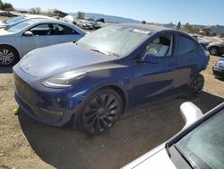 Salvage cars for sale at San Martin, CA auction: 2023 Tesla Model Y