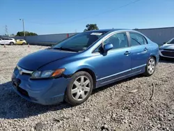 Honda salvage cars for sale: 2008 Honda Civic LX