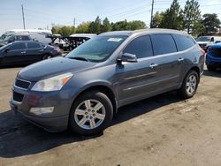 Salvage cars for sale from Copart Denver, CO: 2011 Chevrolet Traverse LT