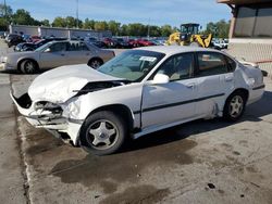 Salvage cars for sale at Fort Wayne, IN auction: 2001 Chevrolet Impala LS