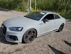 Salvage cars for sale at Cookstown, ON auction: 2018 Audi RS5