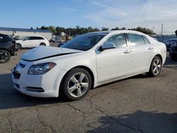 Chevrolet salvage cars for sale: 2012 Chevrolet Malibu 2LT