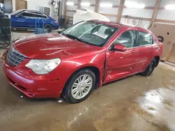 Salvage cars for sale at Pekin, IL auction: 2007 Chrysler Sebring Touring